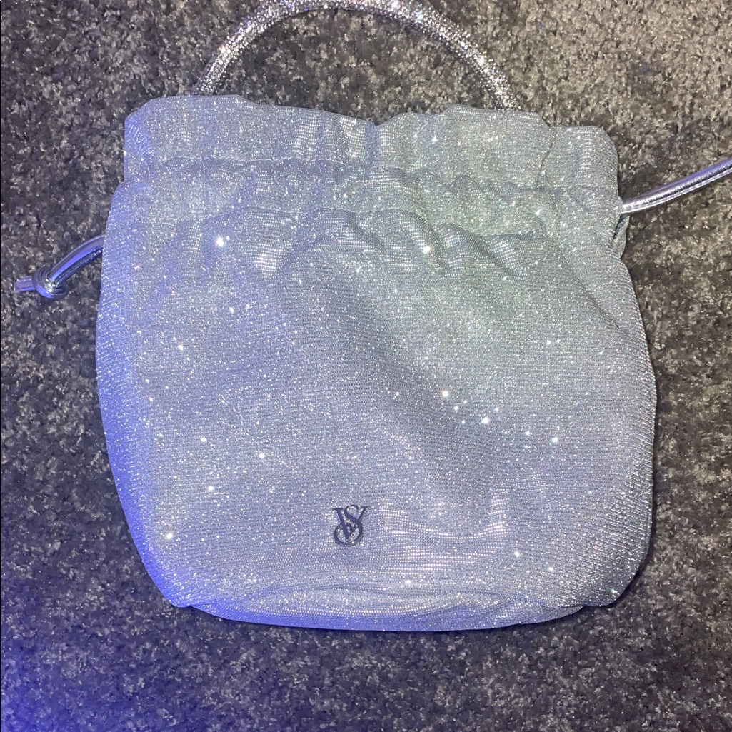 Sparkling Victoria Secret Silver Handbag